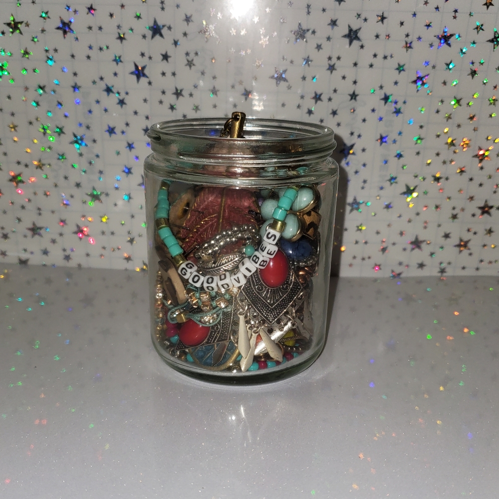 Western Themed Jewelry Jar